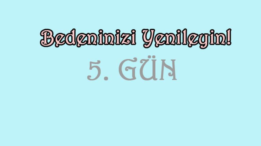 Değişim hareketinin beşinci g&uuml;n&uuml;ndeyiz!