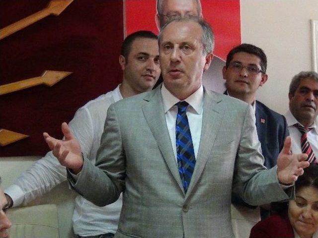 Chp Grup Başkanvekili İnce Kırklareli de 2