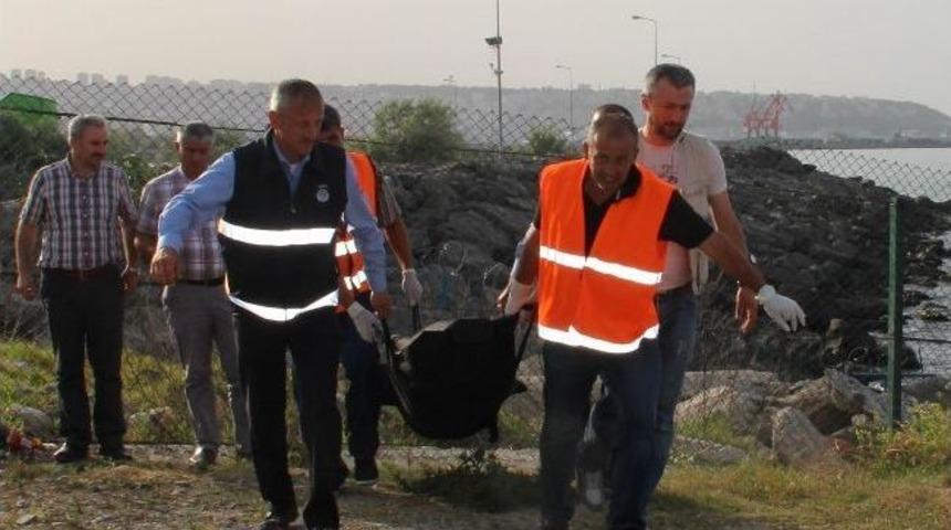 Samsun Sahilinde Ceset Bulundu