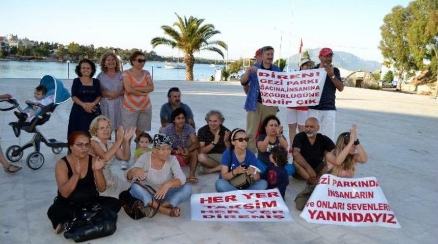Dat&ccedil;a&rsquo;dan Gezi Parkı Eylemine Destek