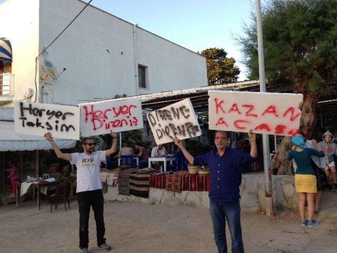 Necat İşler&rsquo;den Bodrum&rsquo;da Eylem