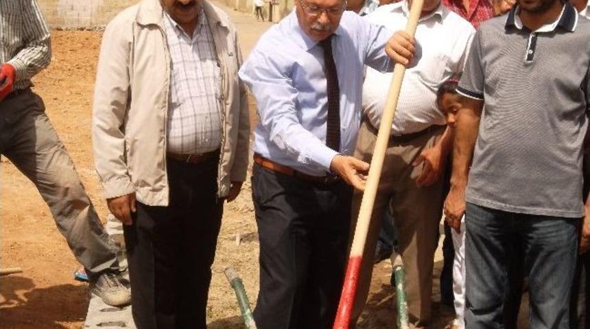 Ceylanpınar&rsquo;da 8&rsquo;nci Parkın Temeli Atıldı