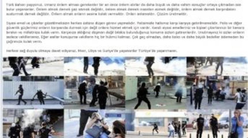 Taksim Olaylarına Sosyal Medyada Sağduyu &Ccedil;ağrısı