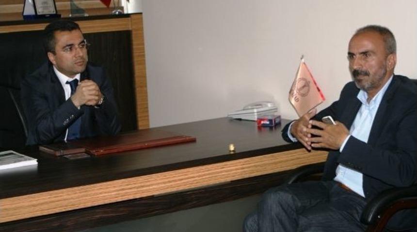 Vatso Başkan Adayı Feridun Irak M&uuml;siad'ı Ziyaret Etti