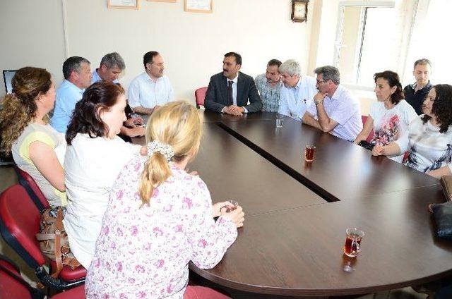 Başkan Bayram Sancaklar Okulunda 1