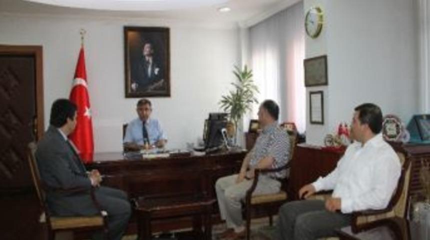 Olimpiyat Komitesinden Vali Yılmaz&rsquo;a Ziyaret