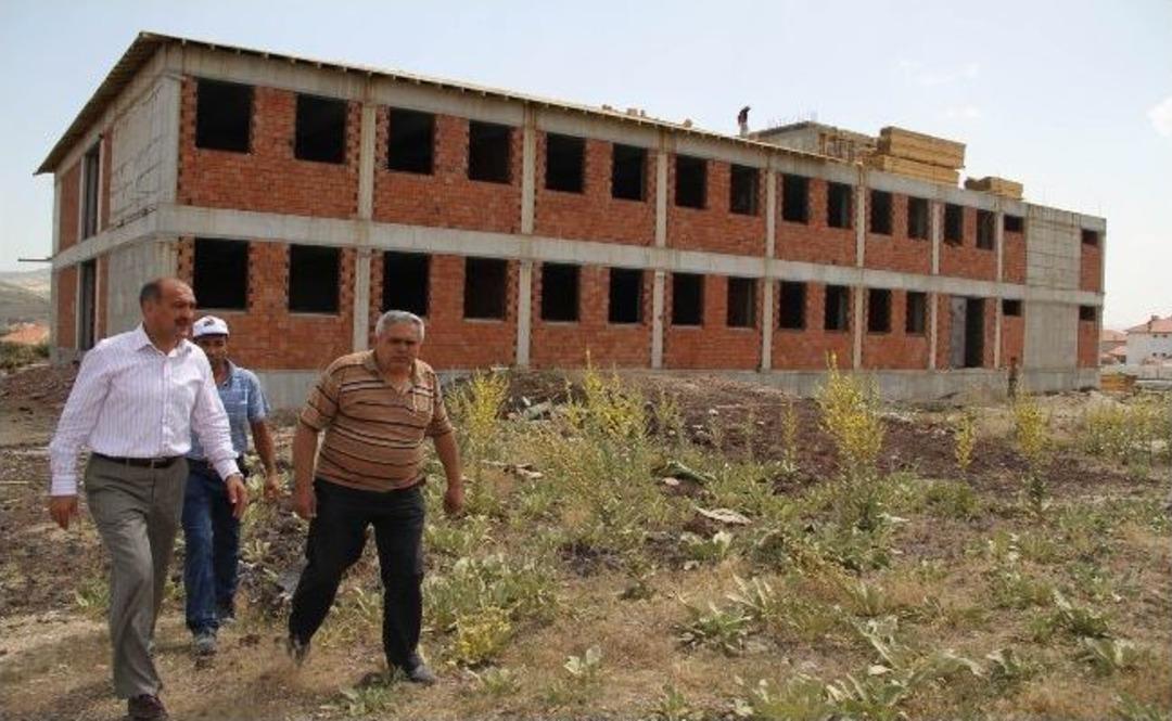 Bekir Sacide Keleşoğlu Kız Teknik Meslek Lisesi İnşaatında Sona Yaklaşıldı