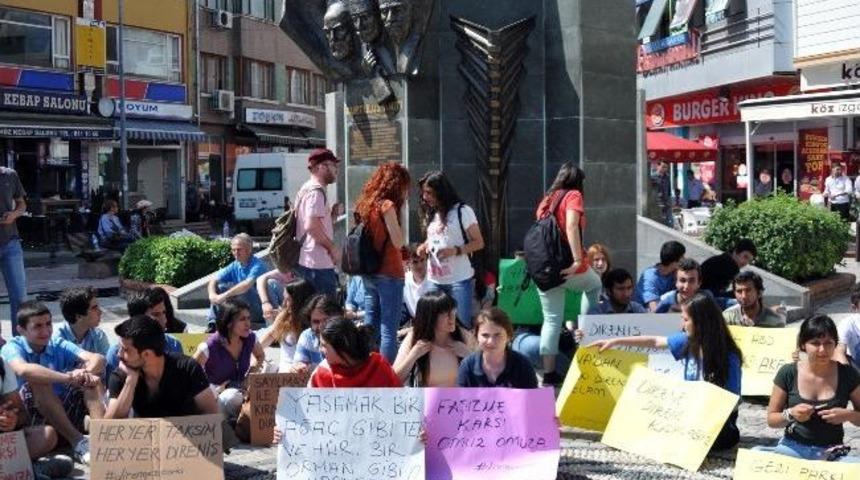 Yalova'da Taksim g&ouml;sterisi