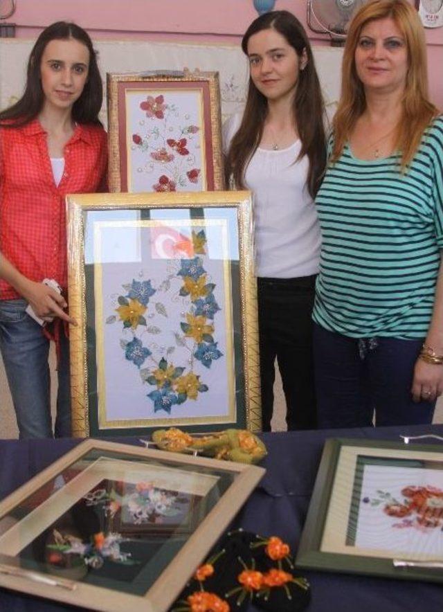 Saruhanlı Halk Eğitim Merkezi Sergi A&ccedil;tı 1