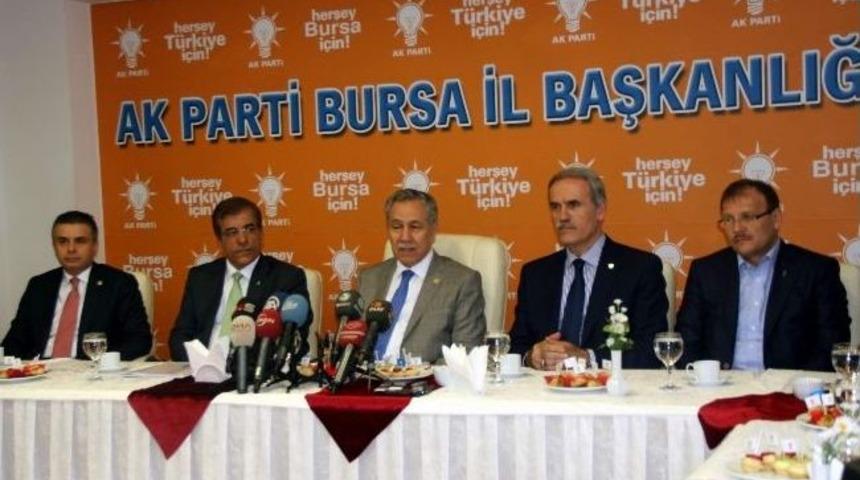 Başbakan Yardımcısı Ve H&uuml;k&uuml;met S&ouml;zc&uuml;s&uuml; B&uuml;lent Arın&ccedil;: