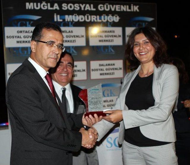 Sgk Muğla İşadamlarını Ödüllendirdi