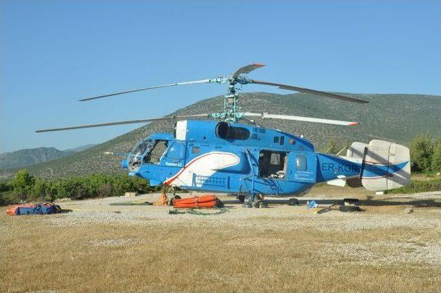 Yangın Helikopteri Milas’ta Göreve Başladı