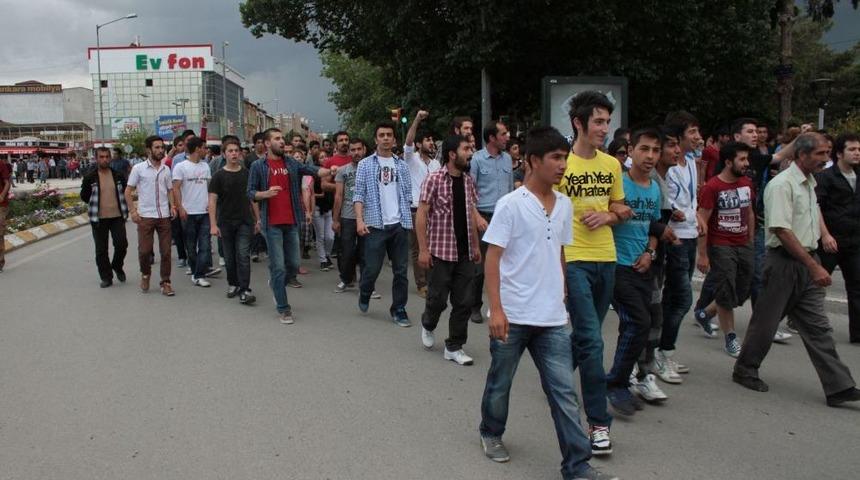 Erzincan'da Gezi Parkı Protestosu