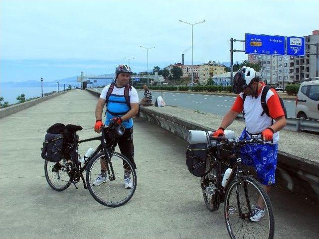 Çılgın Bisikletçiler Anadolu Turuna Çıktılar