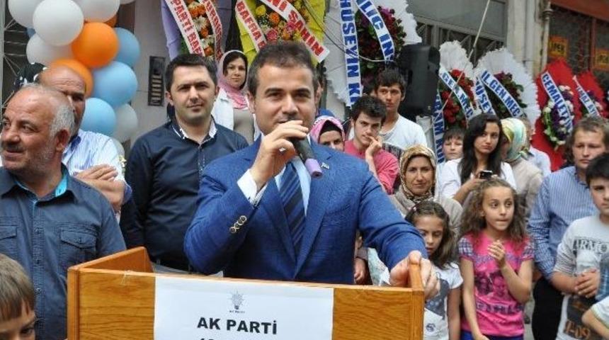 Bakan Kılı&ccedil;, Parti Binasının A&ccedil;ılışına Katıldı