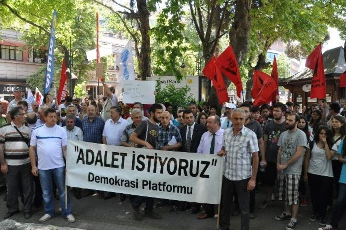 Zonguldak'ta 'taksim Gezi Parkı' Protestosu