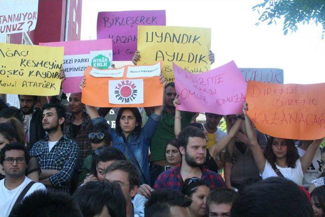 Nevşehir’den Taksim Gezi Parkı’ndaki Eyleme Destek