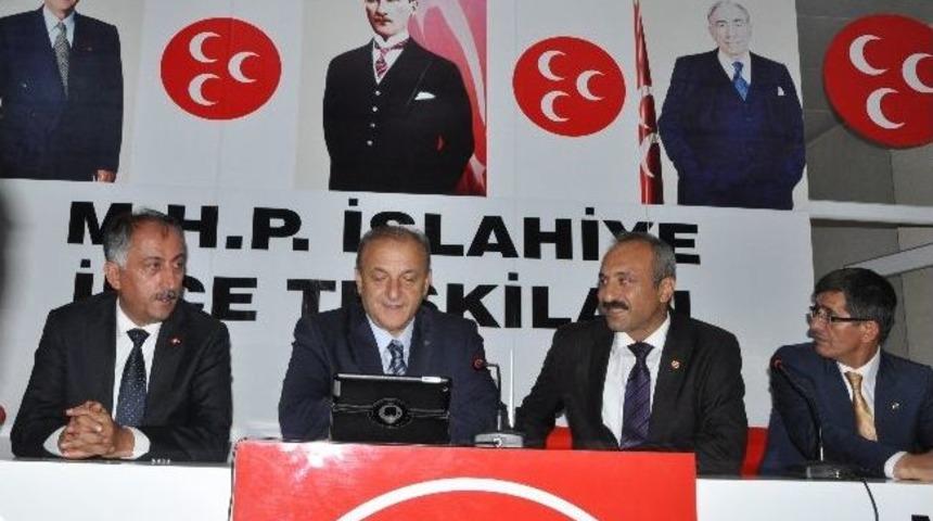 Mhp Grup Başkanvekili Oktay Vural İslahiye&rsquo;de