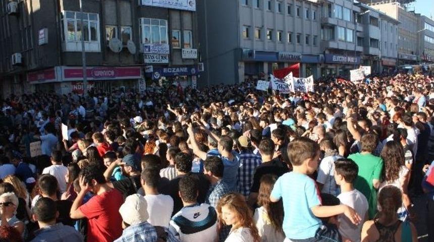Edirne&rsquo;de 'gezi Parkı' Protestosu