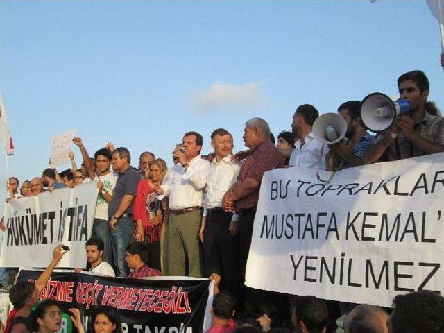 Mersin&rsquo;de  gezi Parkı  Tepkisi 1