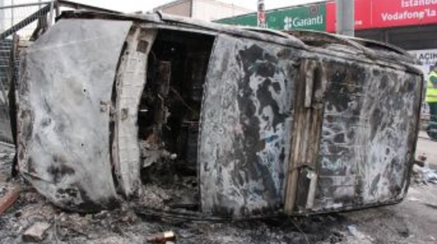 Taksim Ve &Ccedil;evresi Savaş Alanına D&ouml;nd&uuml;