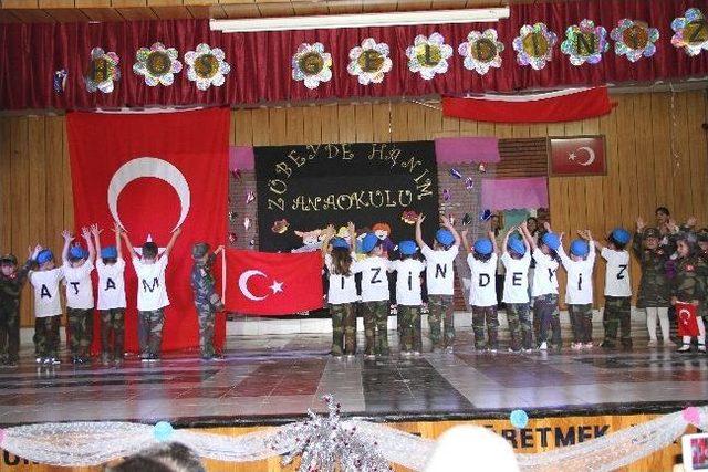 Z&uuml;beyde Hanım Anaokulu Minikleri Yılsonu Gecesinde Coştular 1