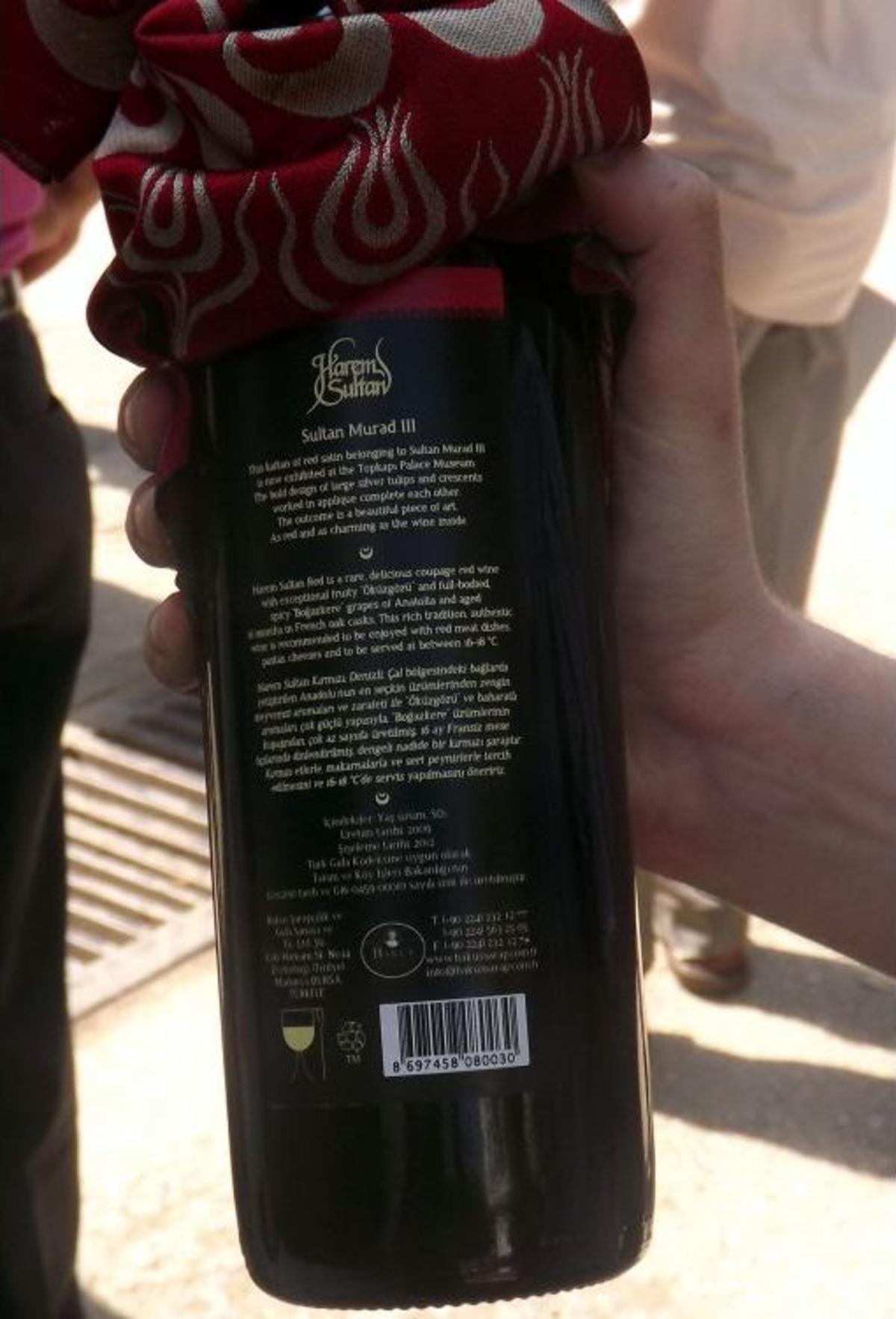 Padişah Isimleri Şarap Markası Yapılmış