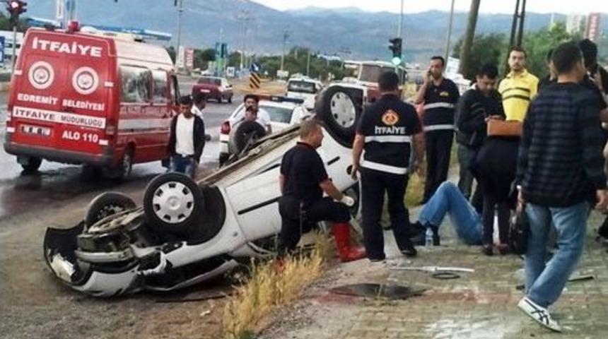 Askeri Personel Kaza Yaptı: 2 Yaralı