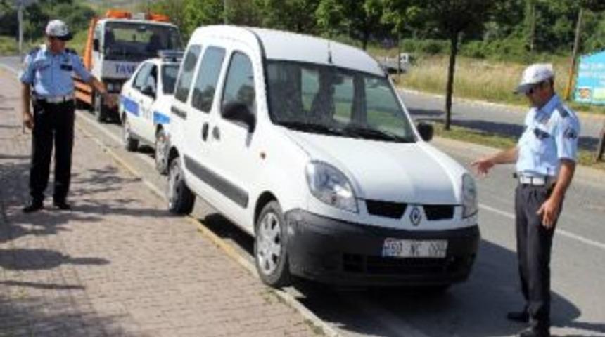 Trafik Polisinin Dikkati Sayesinde &Ccedil;alıntı Ara&ccedil;lar Bulundu
