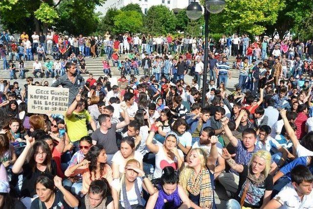 Kayseri’de ‘gezi Parkı’ Eylemi