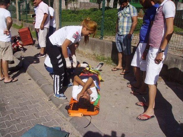 Marmaris’te Trafik Kazası: 1 Yaralı