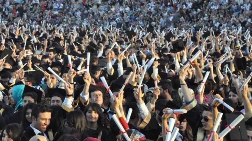 İn&ouml;n&uuml; &Uuml;niversitesi 2012-2013 Mezunlarını Verdi