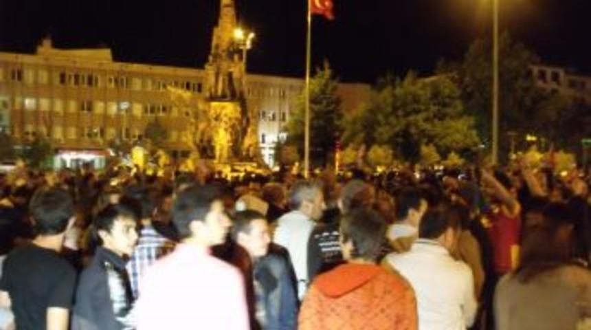 Uşak&rsquo;ta 'Gezi Parkı' Eylemleri