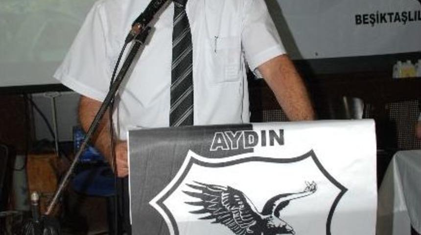 Aydın Beşiktaşlılar Derneği'nde İbrahim Pehlivan&rsquo;a G&uuml;venoyu