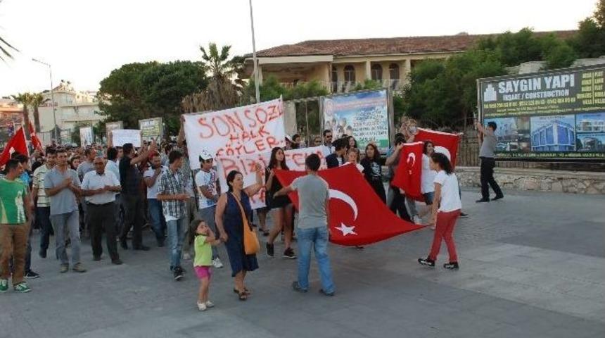 Gezi Parkına Altınkum&rsquo;dan Destek