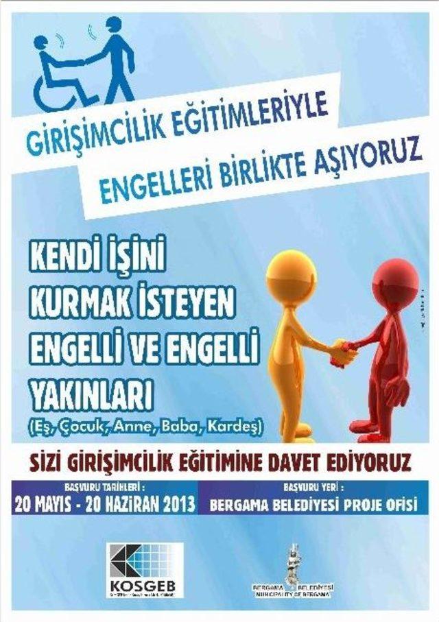 Uygulamalı Girişimcilik Eğitimi Bu Kez Engellilere 1