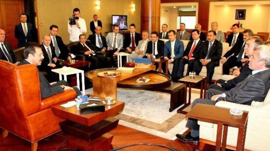 Zonguldak Tso&rsquo;dan Hisarcıklıoğlu&rsquo;na Tanışma Ve Destek Ziyareti