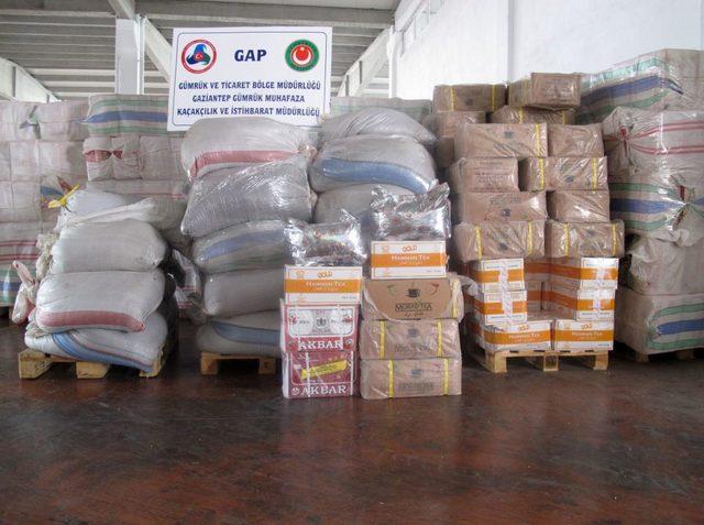 G&uuml;mr&uuml;k Operasyonunda 7 Ton Ka&ccedil;ak &Ccedil;ay Ele Ge&ccedil;irildi 1