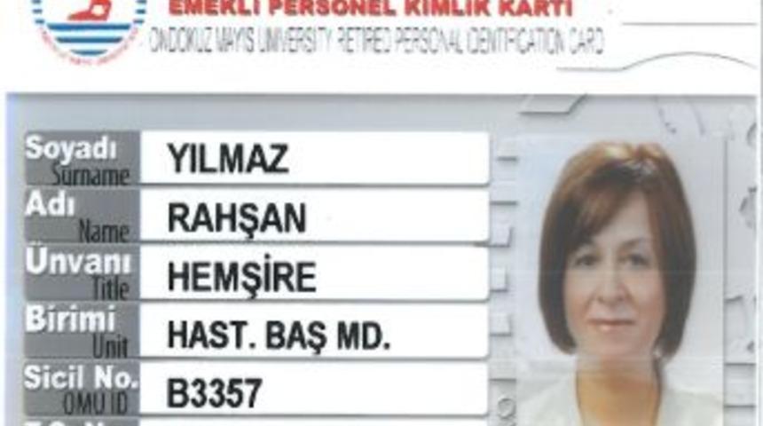 Om&uuml;&rsquo;de Emekli Personele Kimlik Kartı