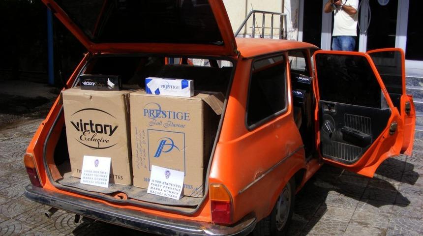 Viranşehir Polisi, 5 Bin 300 Paket Sigara Ele Ge&ccedil;irdi