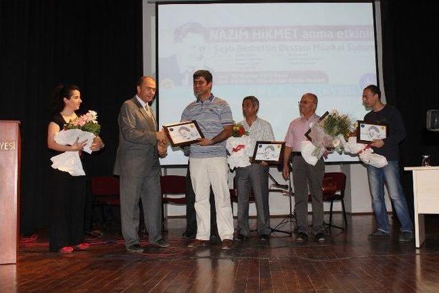 Nazım Hikmet Urla’da Anıldı 1