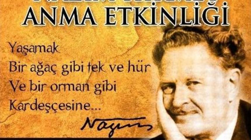 Chp Gaziemir Nazım&rsquo;ı Unutmadı