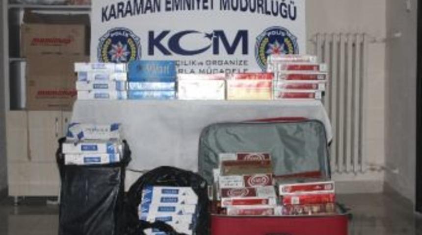 Yolcunun Valizinden 2 Bin 660 Paket Ka&ccedil;ak Sigara &Ccedil;ıktı