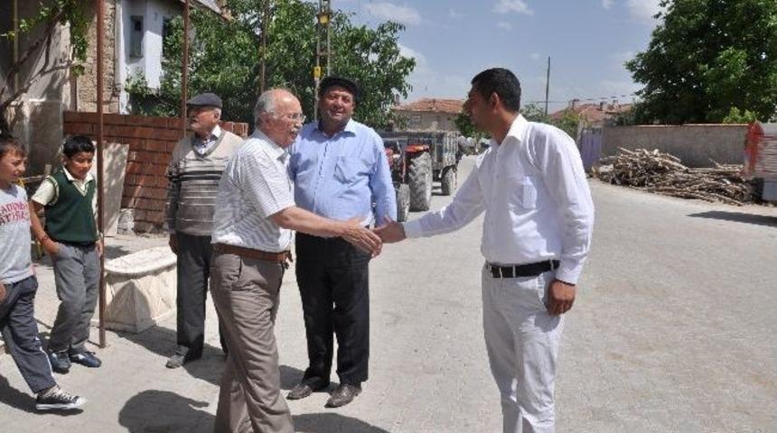 Başkan İ&ccedil;a Ağa&ccedil;k&ouml;y Mahallesi Sakinleriyle Buluştu