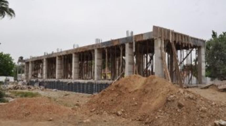 Kuş&ccedil;uburun&rsquo;da D&uuml;ğ&uuml;n Salonunun Kaba İnşaatı Tamamlandı