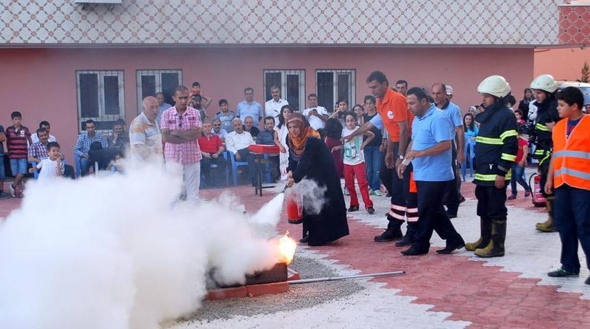 Site Sakinleri Doğalgaz Ka&ccedil;akları Ve Yangına Karşı Tatbikat Yaptı