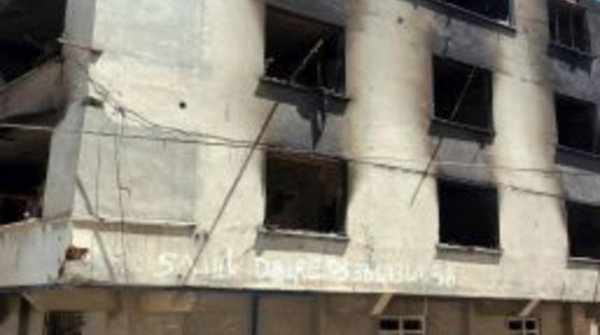 Maktulun Yakınları, Zanlının Binasını Yaktı