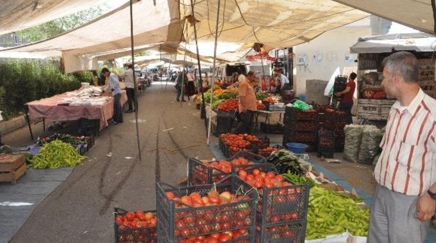 Batman Yavuz Selim Semt Pazarı Cizre Caddesi'ne Taşındı
