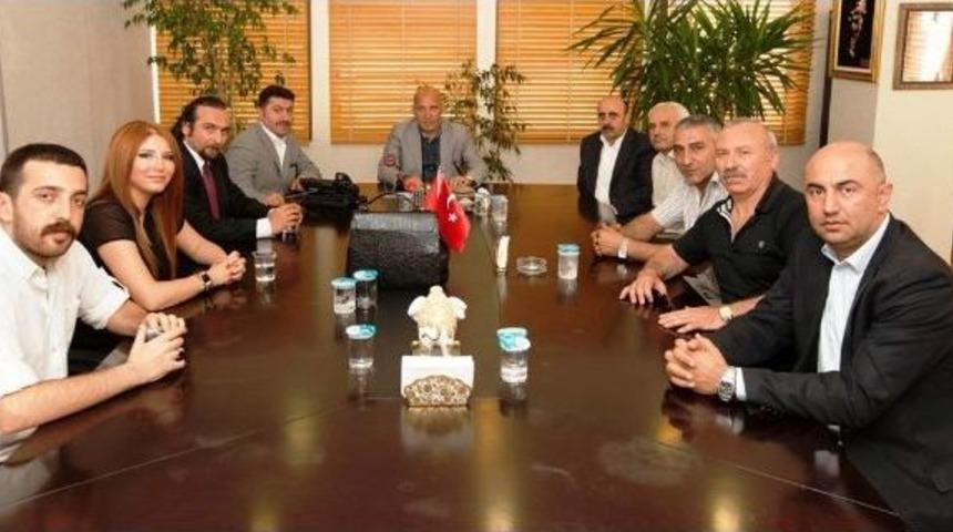 Sivas İmranlı Dernekler Federasyonu&rsquo;ndan Başkan &Ouml;z&rsquo;e Ziyaret