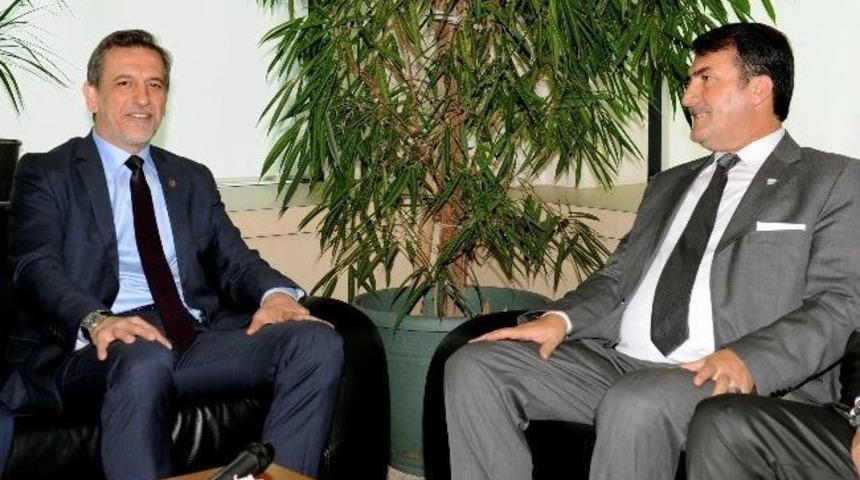 D&uuml;ndar&rsquo;dan Btso Y&ouml;netimine Hayırlı Olsun Ziyareti